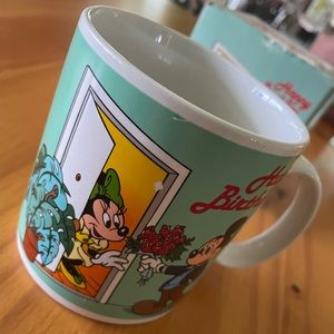 80’s WALT DISNEY, Mickey and Minnie Mug